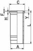 KOLBENSCHMIDT 89367110 Cylinder Sleeve